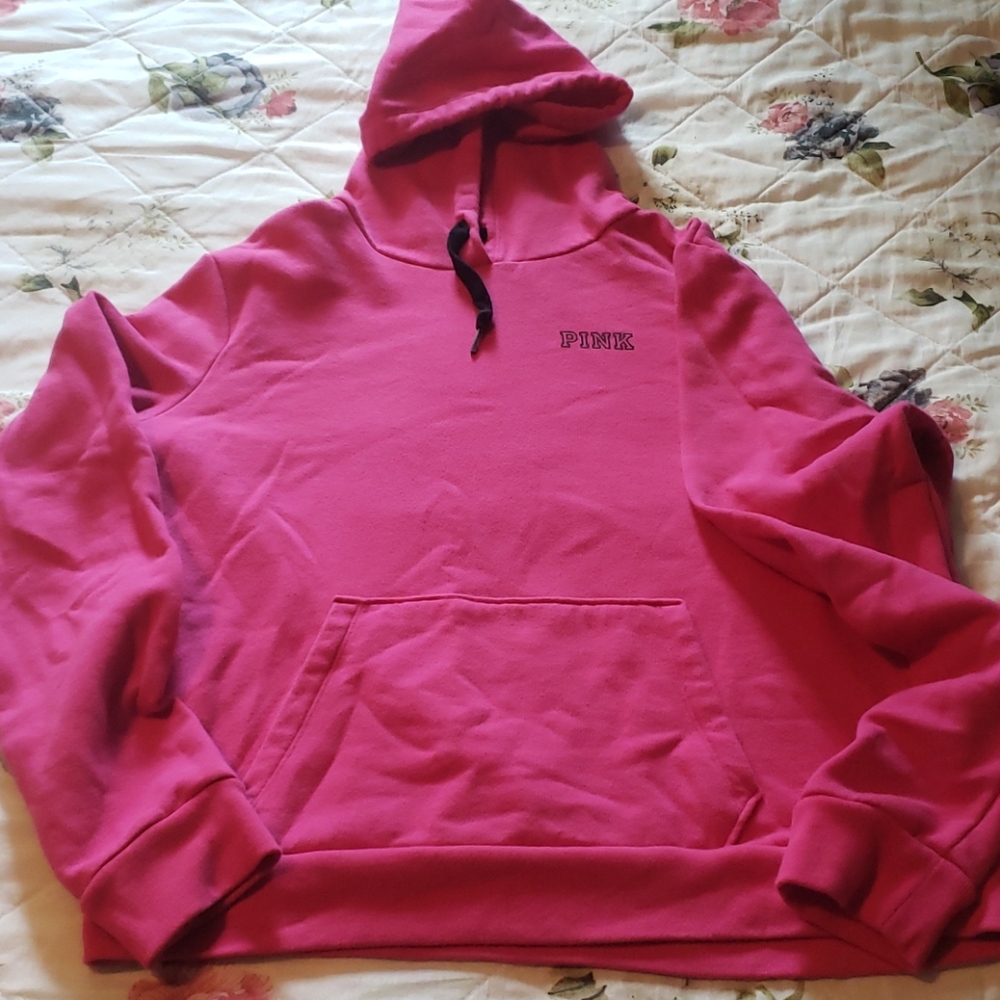 Pink hoodie